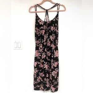 Soprano Strappy Floral Midi Dress Women’s Sz XL